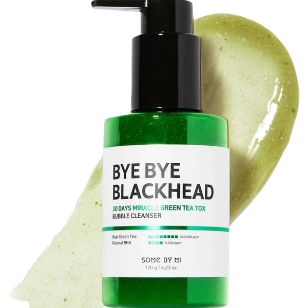 Some By Mi Bye Bye Blackhead 30 Days Miracle Green Tea Tox Bubble Cleanser